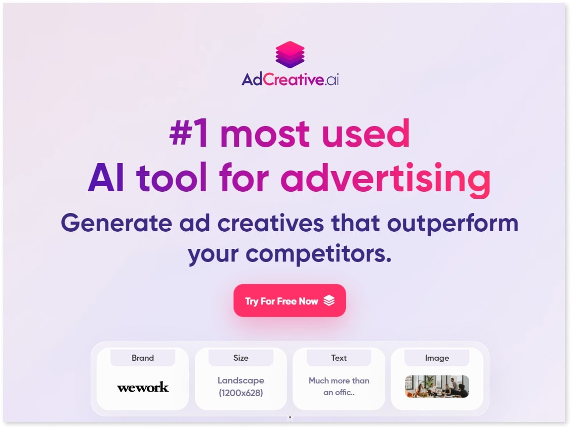 AdCreative AI Marketing Tool