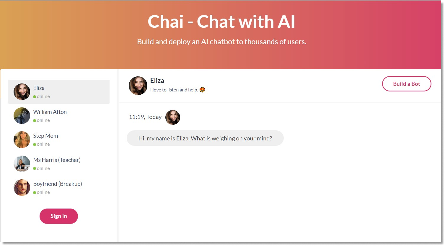 Chai AI: NSFW Alternative of Character AI