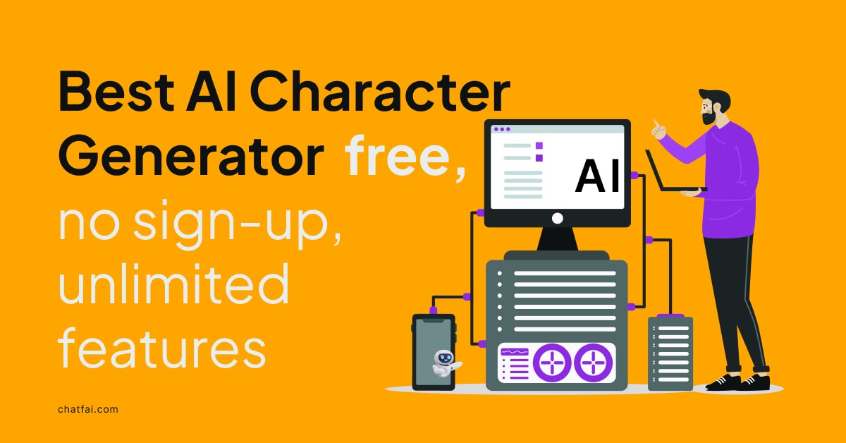 Best AI Character Generator Free, No Sign-up, Unlimited Features ...