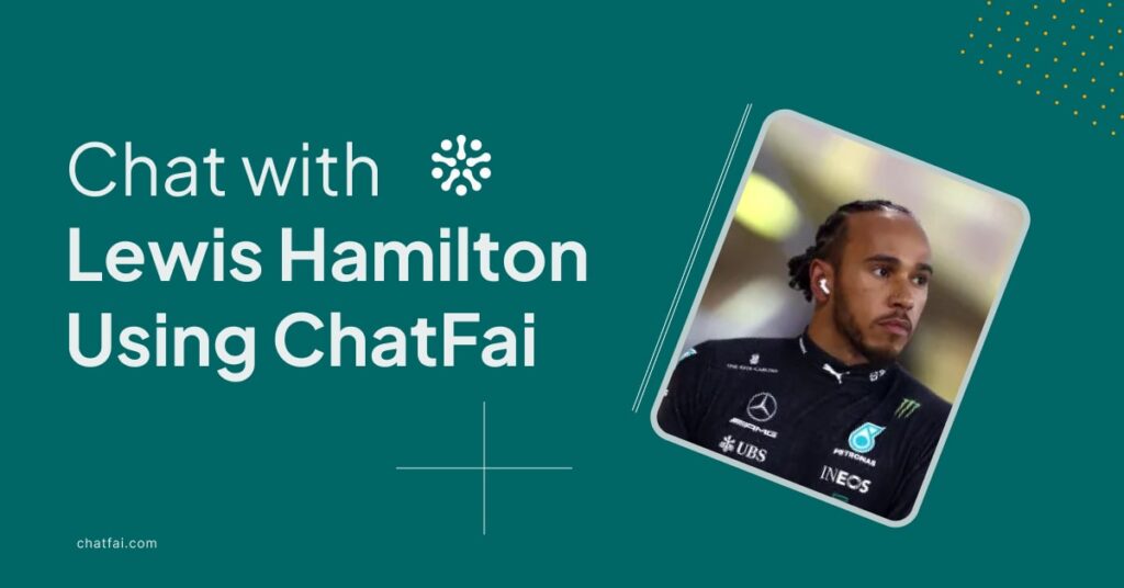 Chat with Lewis Hamilton using ChatFAI