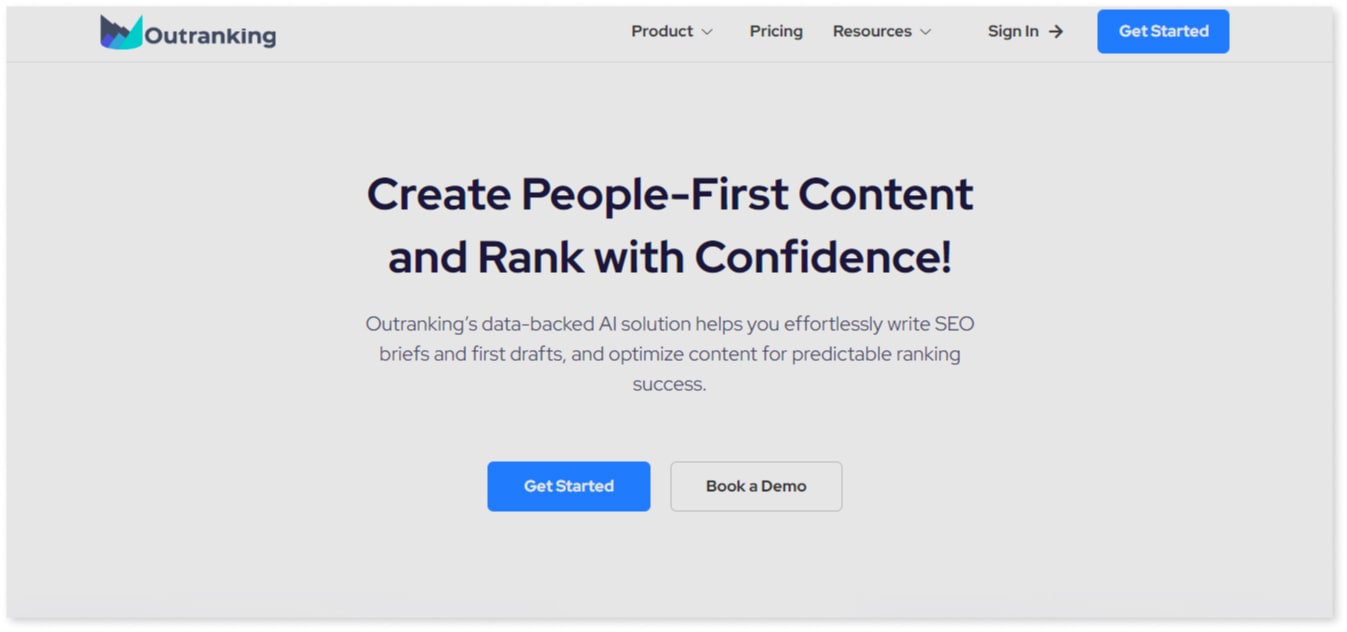 Out Ranking AI SEO tool