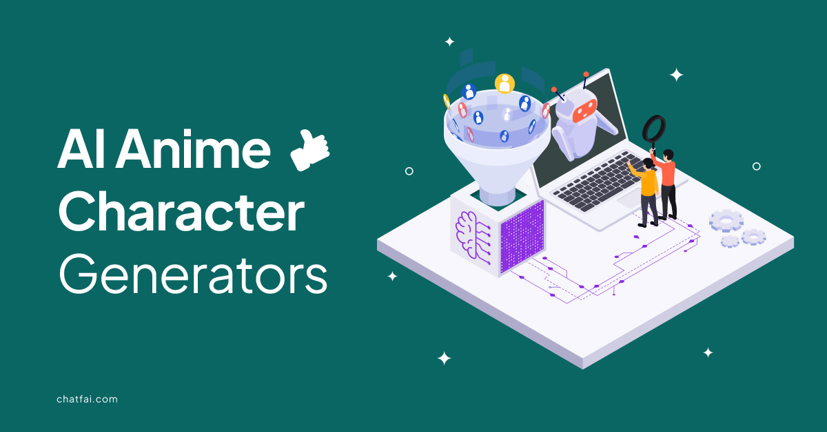 Top 12 AI Anime Character Generators to Make anime character