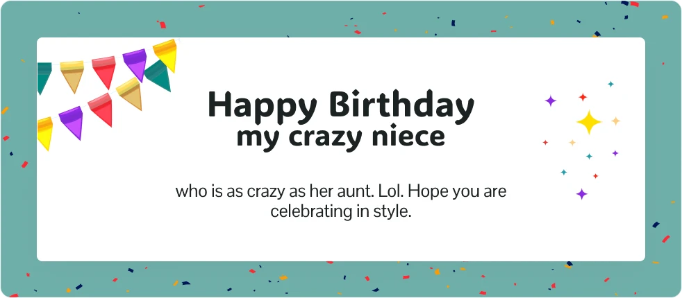 Birthday Wishes For Your Niece