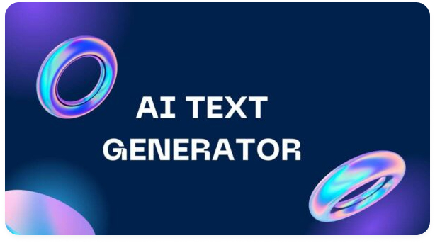 What is AI text generator?