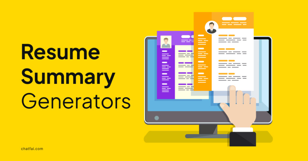 20+ Top Resume Summary Generators