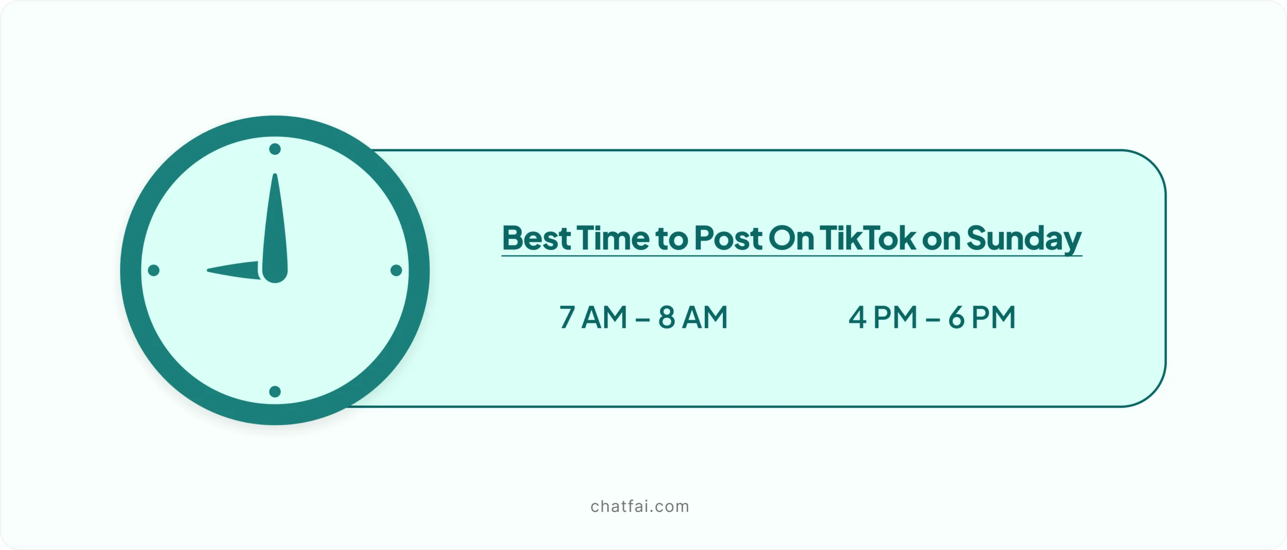 Best Time to Post On TikTok Sunday 