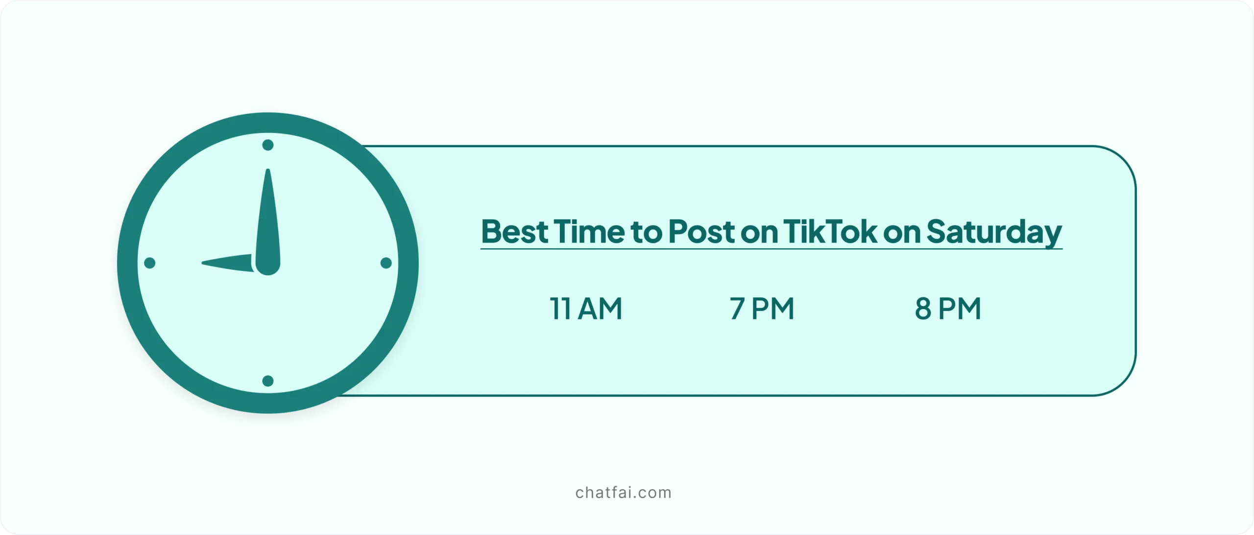 Best Time to Post on TikTok Saturday