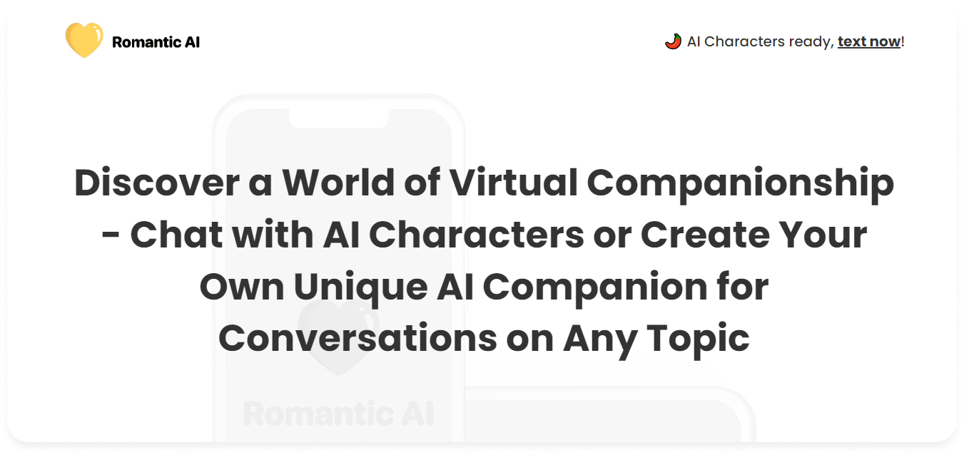 Romantic AI