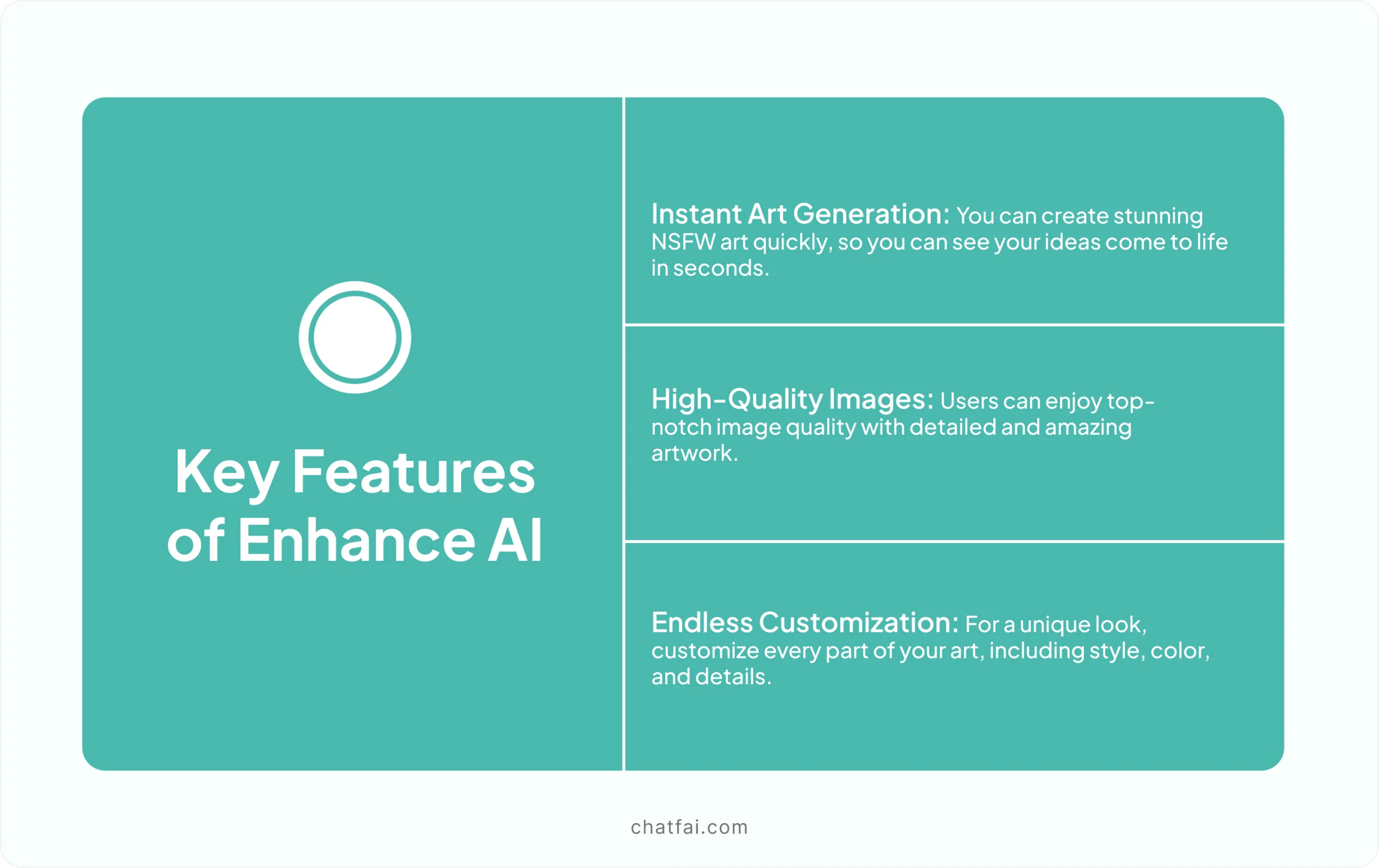 Key features of Enhance AI 