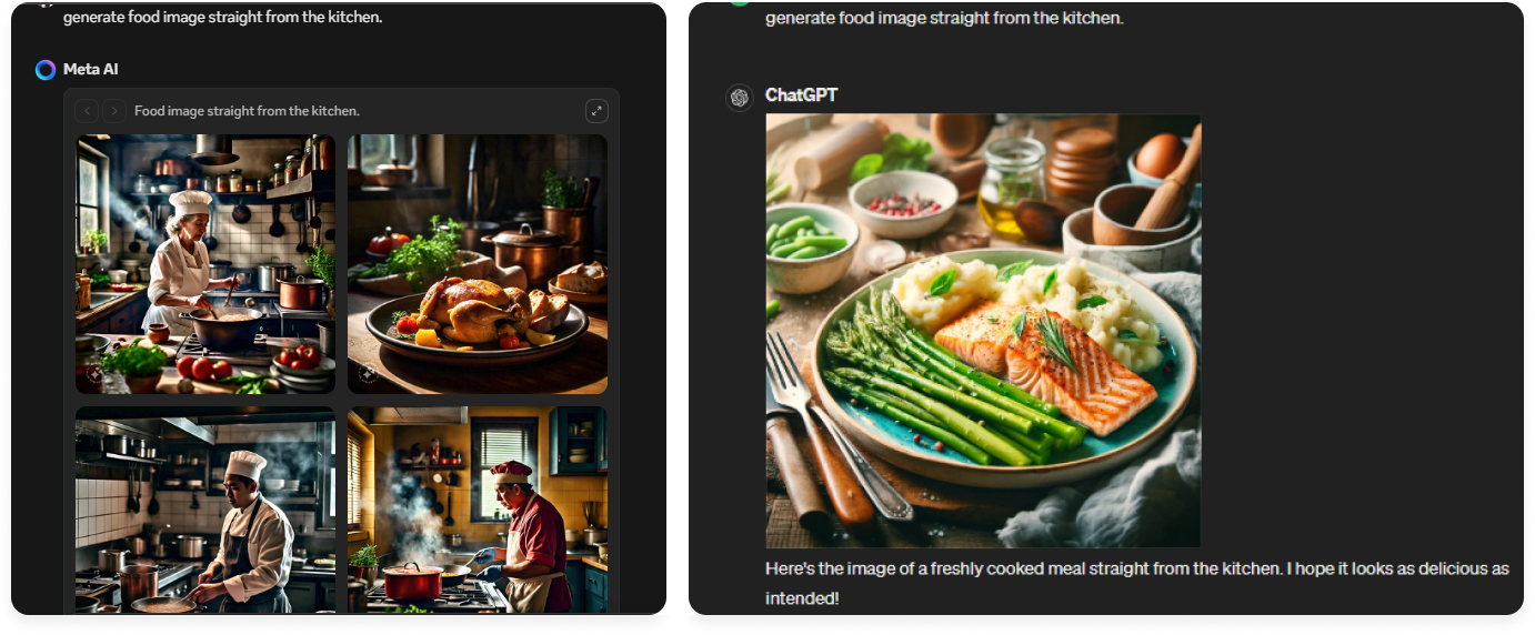 Meta AI vs ChatGPT cost test