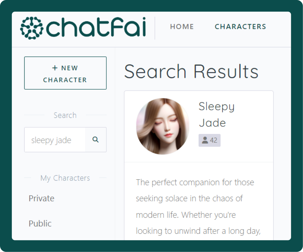 ChatFAI character