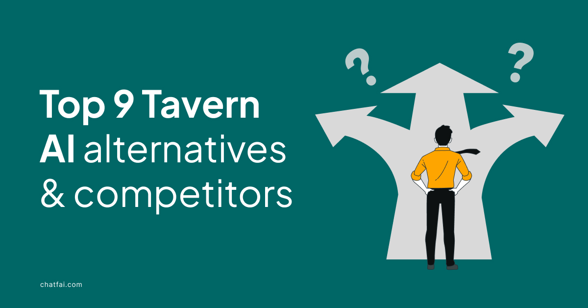 Top 9 Tavern AI Alternatives: Competitors (Free/Paid)