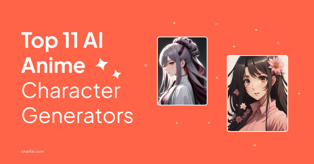Top 11 AI Anime Character Generators in 2024