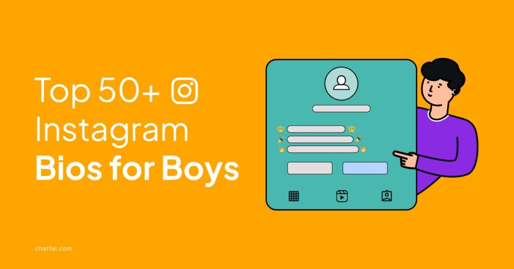 Instagram bios for boys