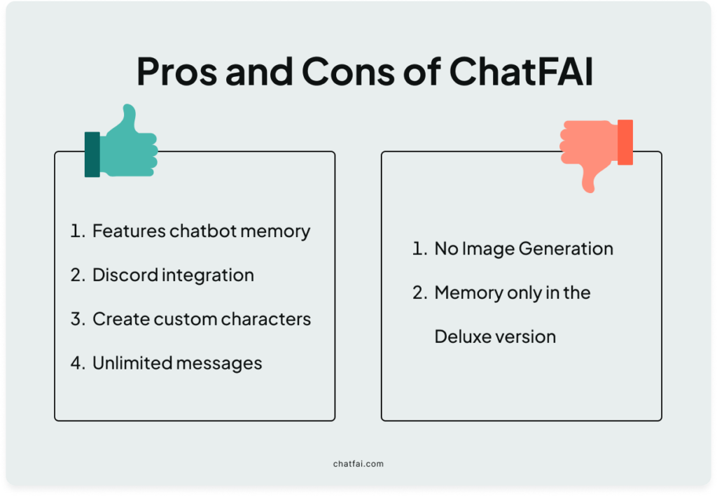 Pros and Cons ChatFAI