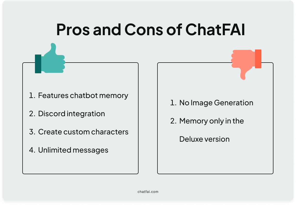 Pros and Cons ChatFAI