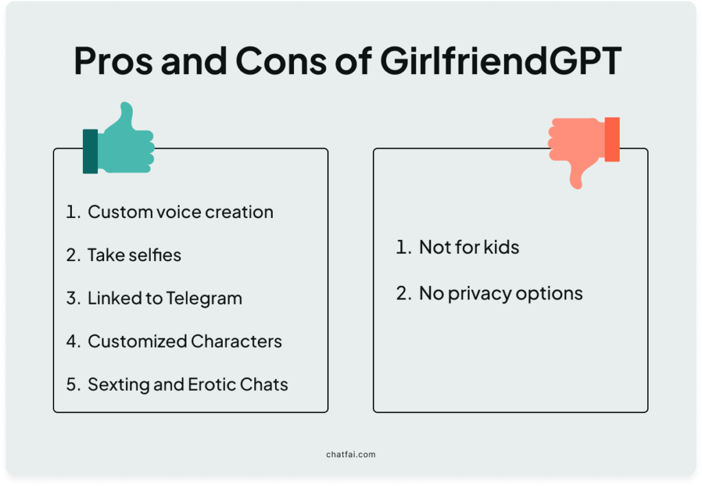 Pros and Cons GirlfriendGPT