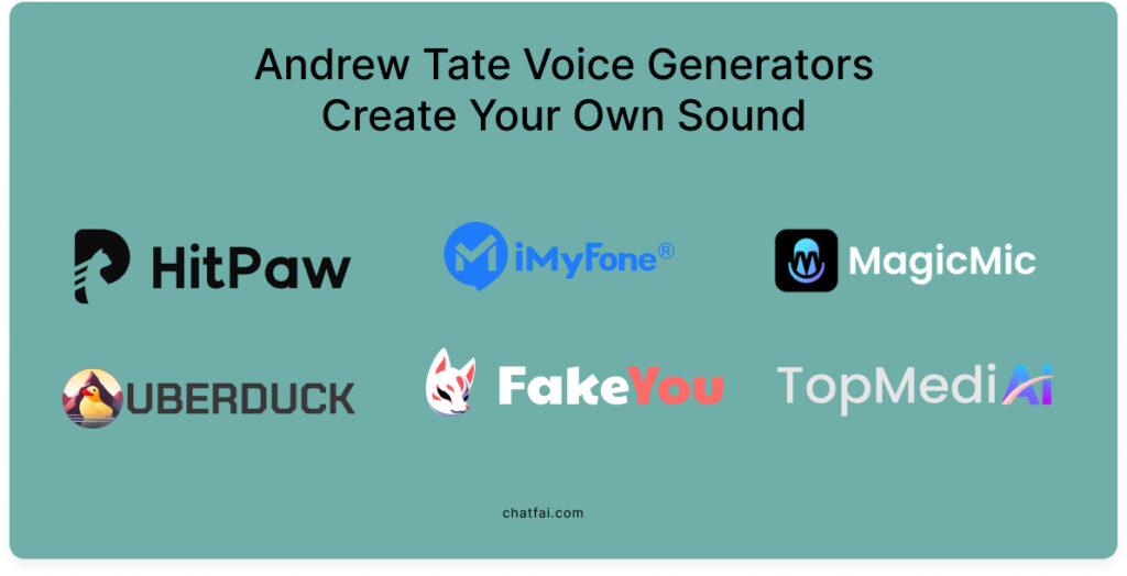 Andrew Tate Voice Generators: Create Your Own Sound