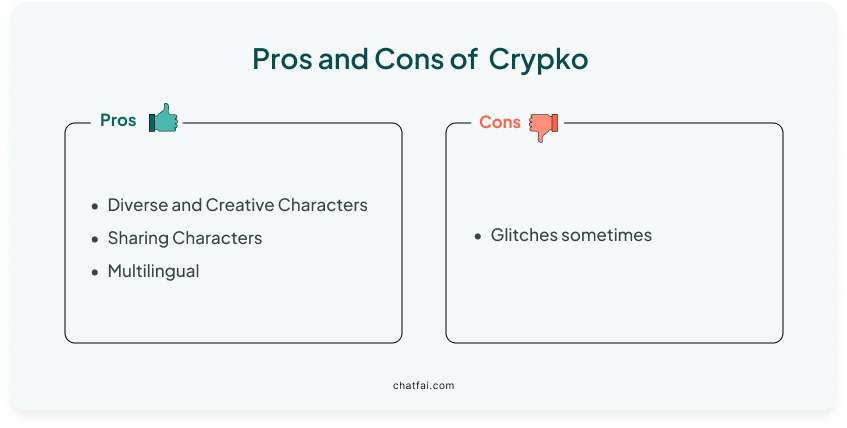 Pros and Cons of Crypko