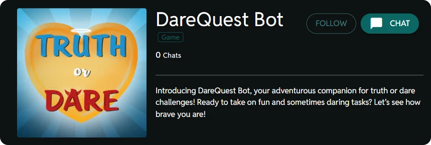 Truth or Dare Bot