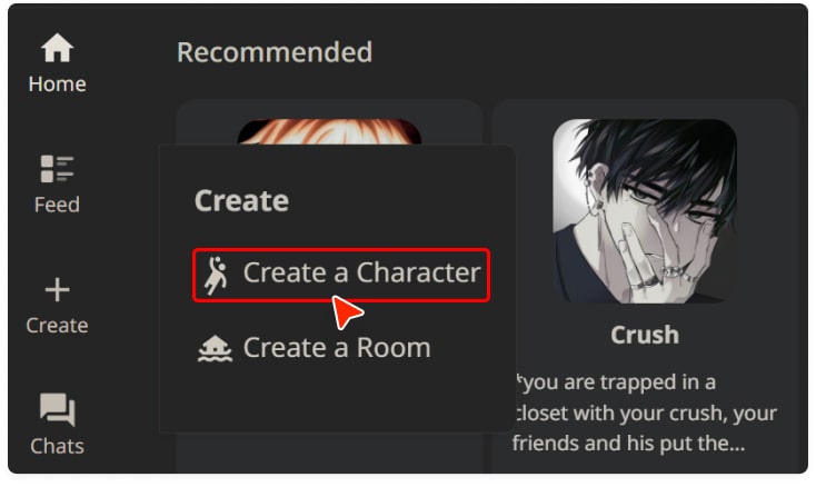 create character 