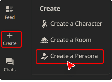 Create persona 