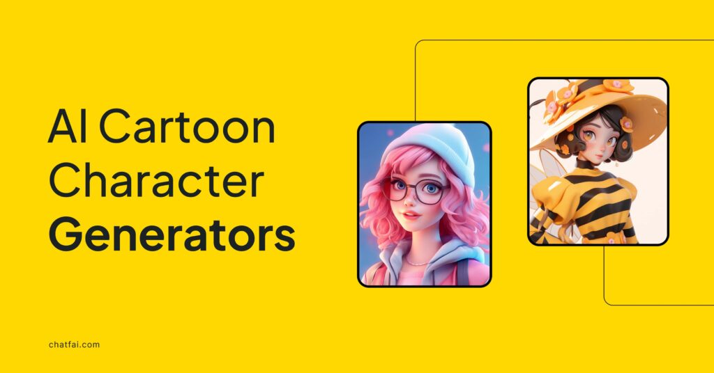 9 Best AI Cartoon Character Generators