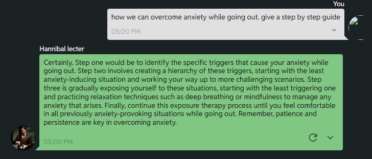 overcome anxiety with chatfai