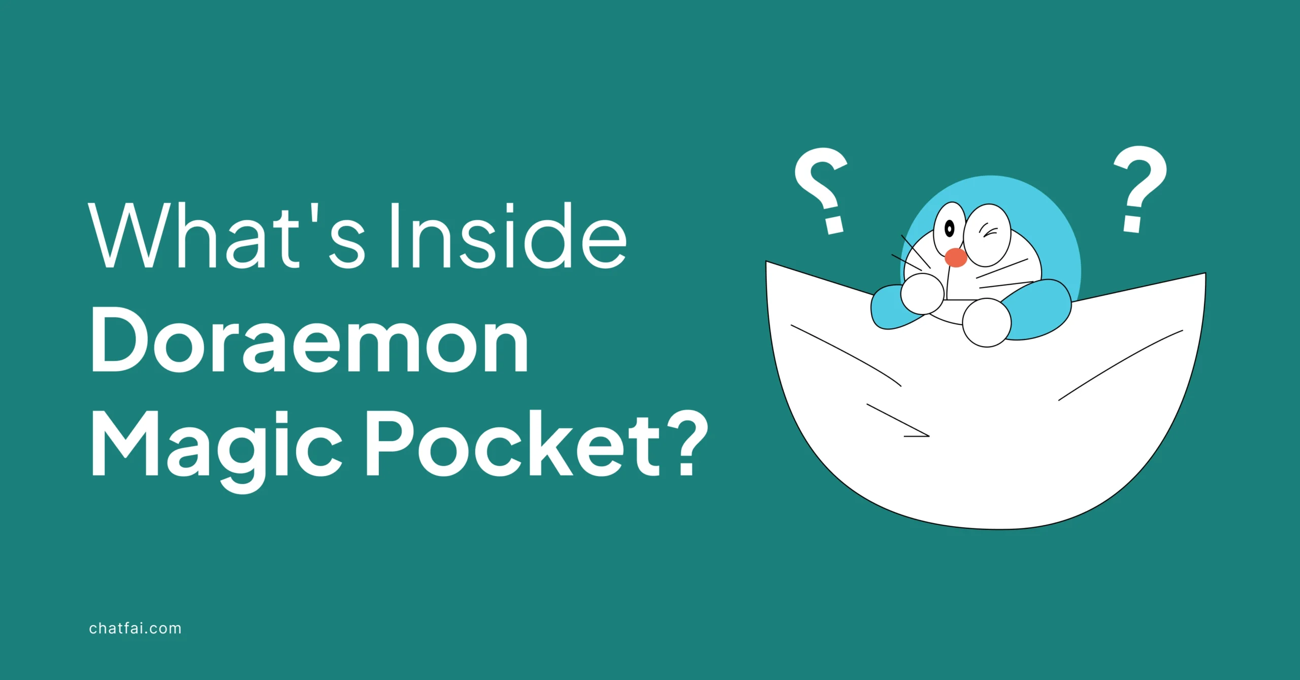 What's Inside Doraemon Magic Pocket? Find Out!