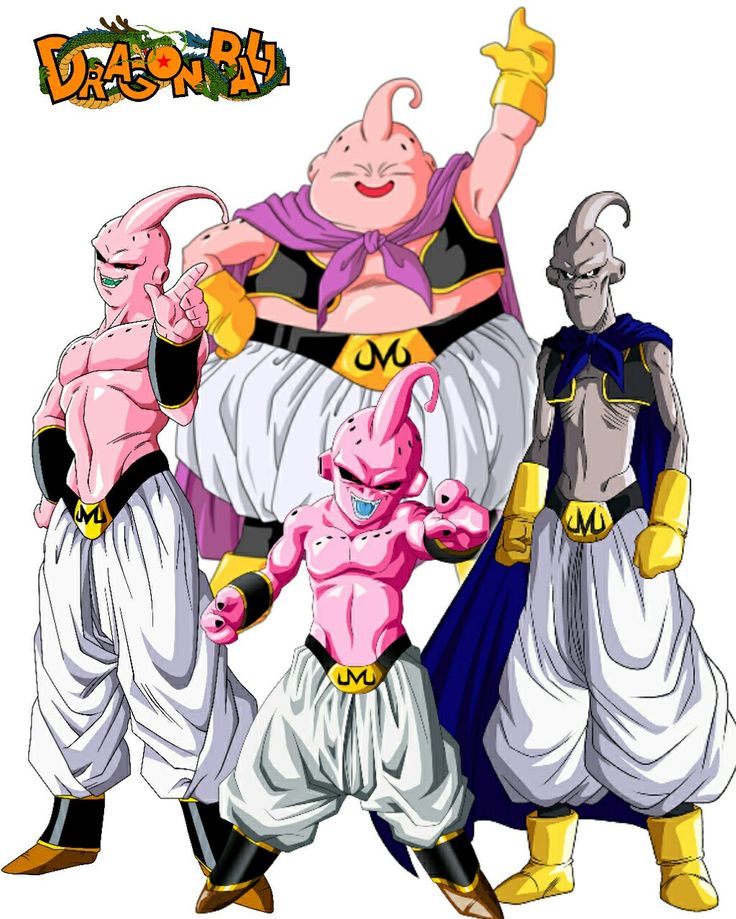 Majin Buu Forms