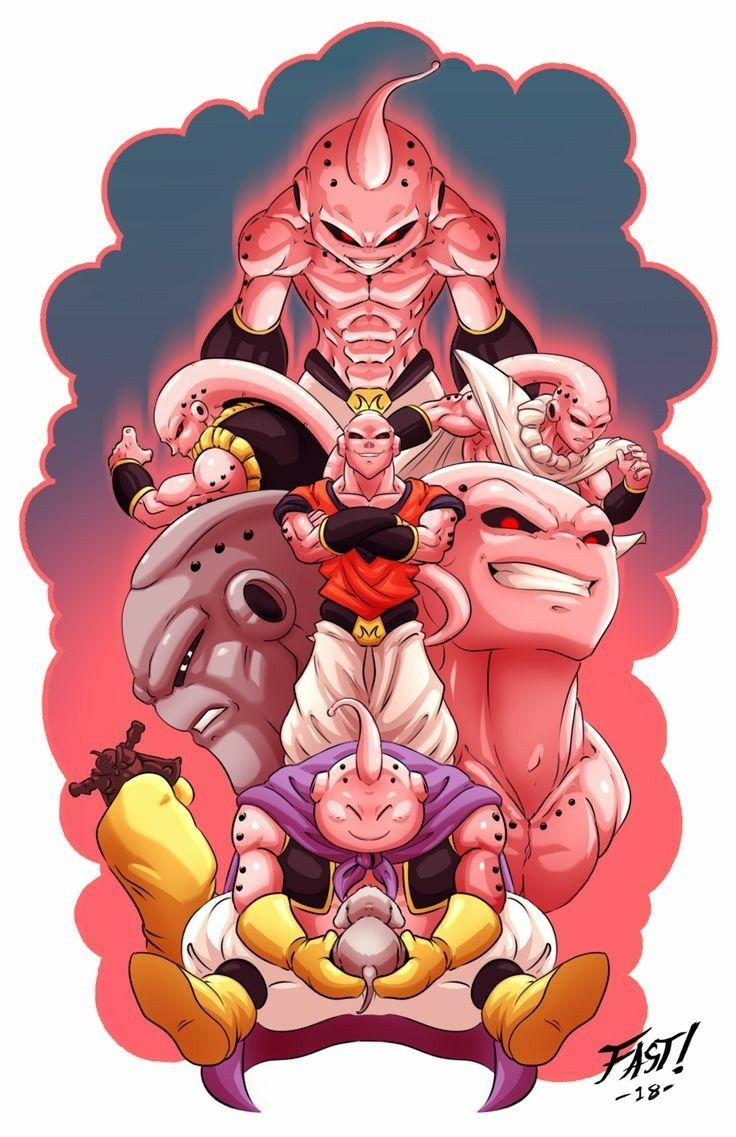 Majin Buu Forms