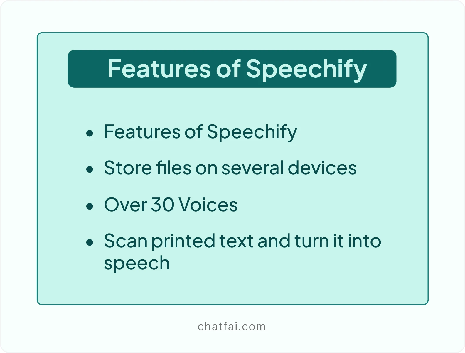 speechify AI