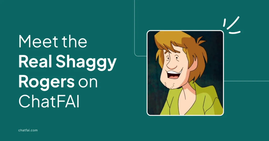 meet the real Shaggy Rogers on ChatFAI