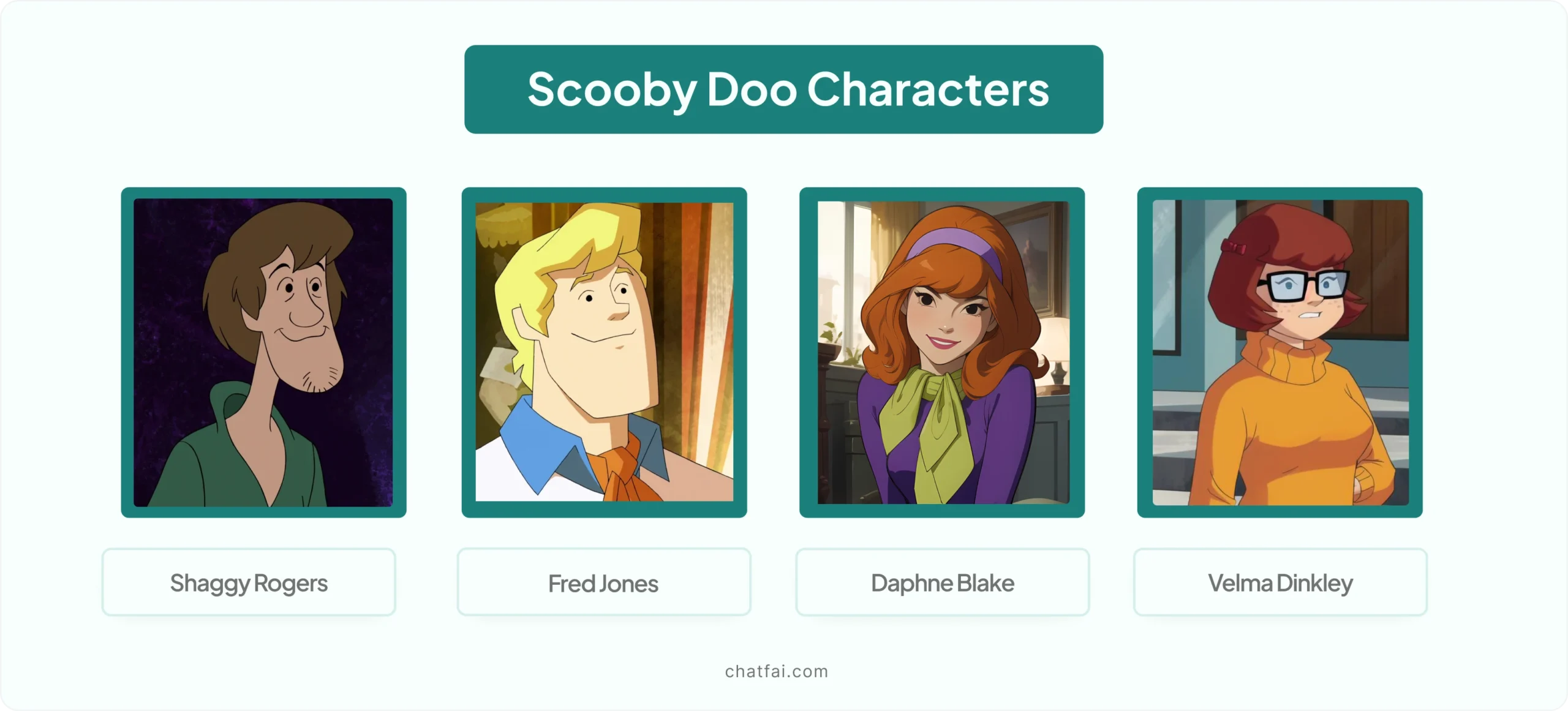 Scooby Doo characters 