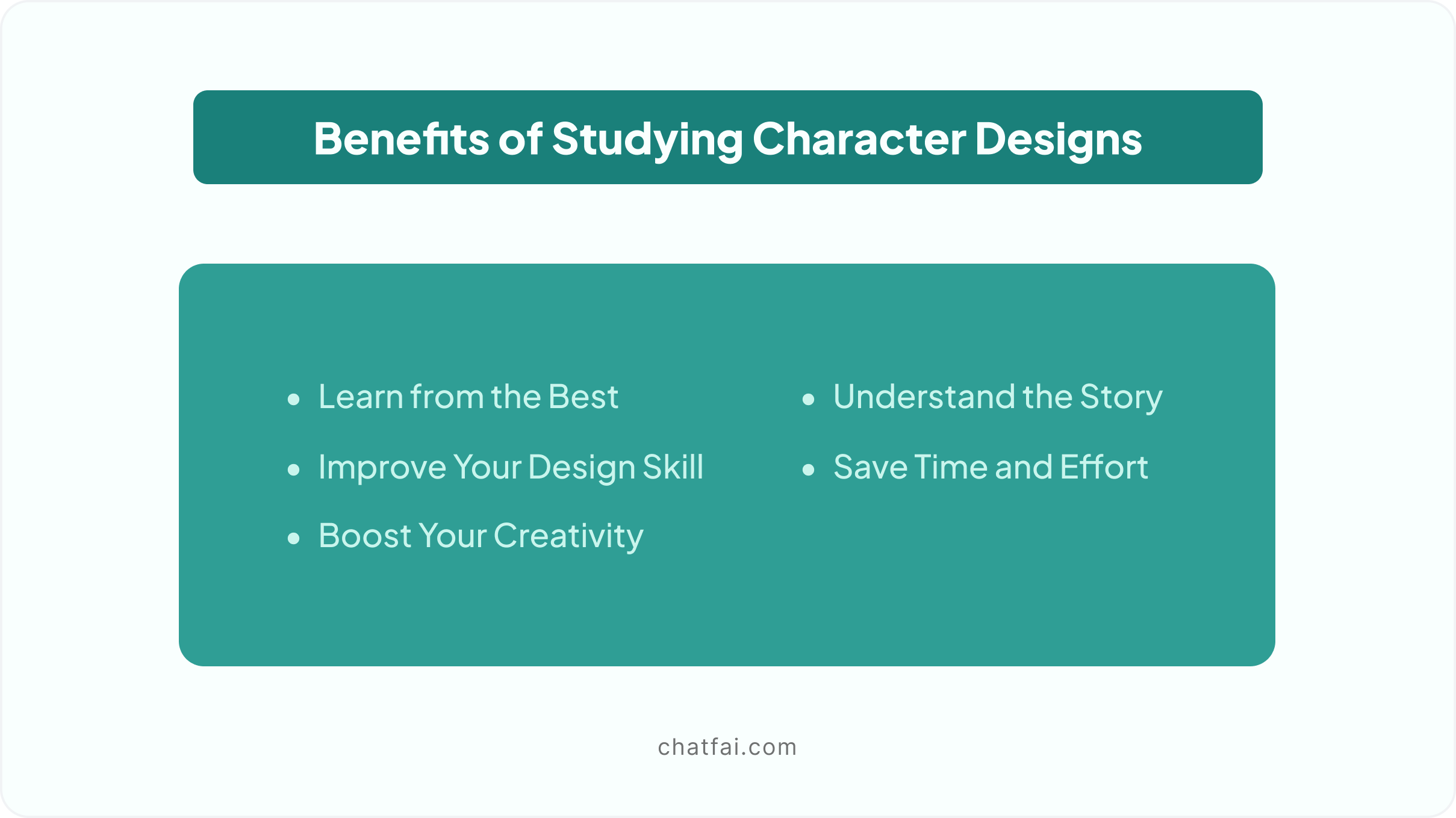 Benefits of Studying Character Designs 